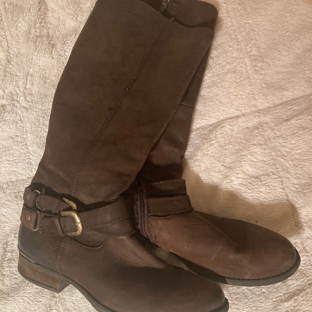 Steve Madden Brown Riding Boots 8.5